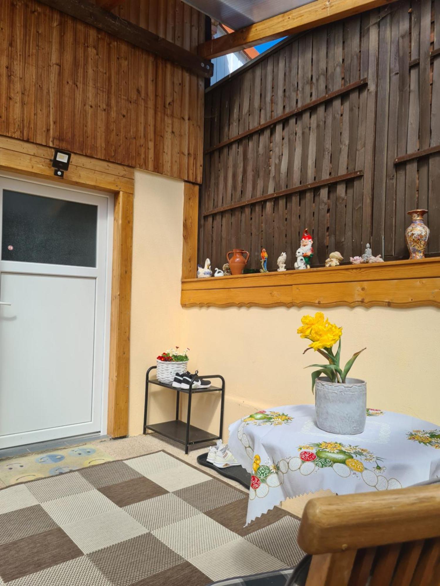 Ferienwohnung Weißkopf Alkersleben Exterior foto